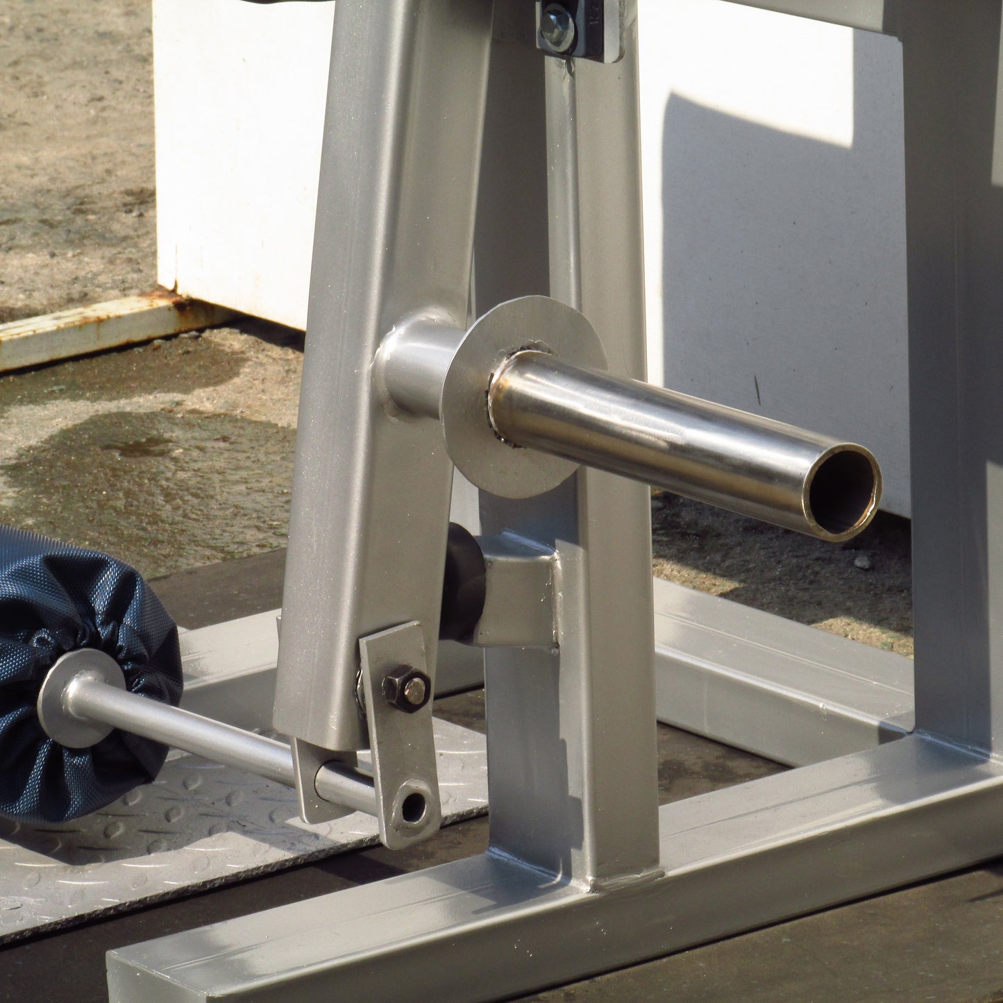 Máquina de curl de femoral parado